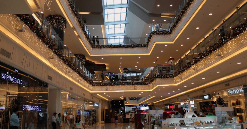 Shopping at Yas Mall
