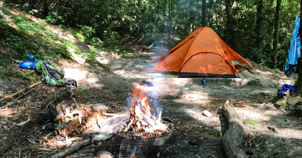 Camping Near Brasstown Falls