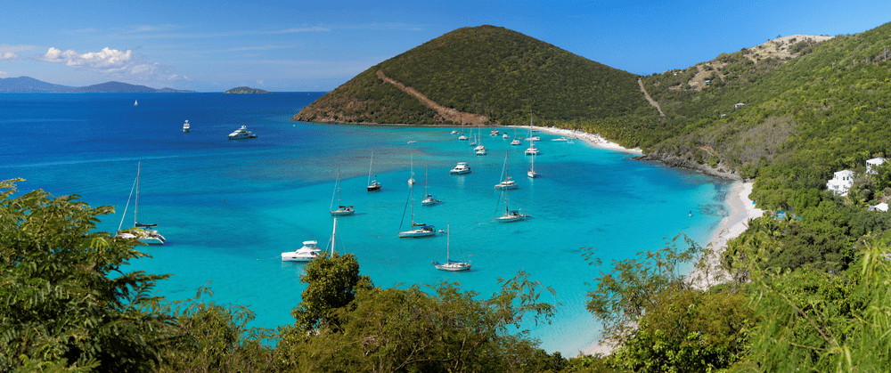 view of British Virgin Islands For a Vacation in the Caribbean