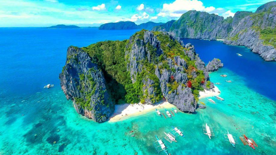 el nido beach view one the best beaches in the world