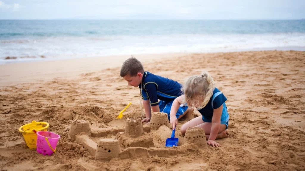 Build sandcastles at Myrtle Beach