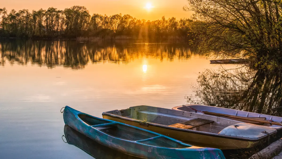 Canoeing on Zambezi River